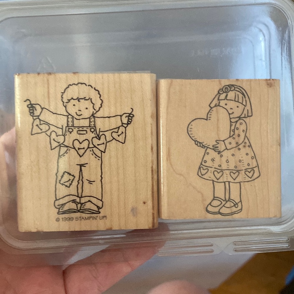 Stampin up! Valentines set